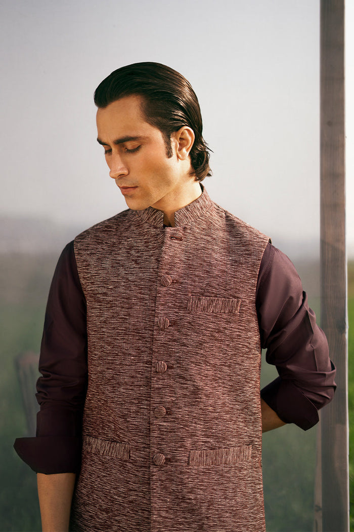 Plum Waistcoat