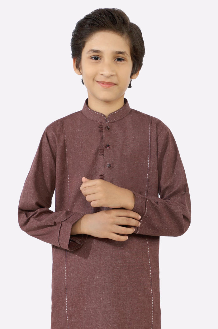 Purple Boys Kurta Pajama