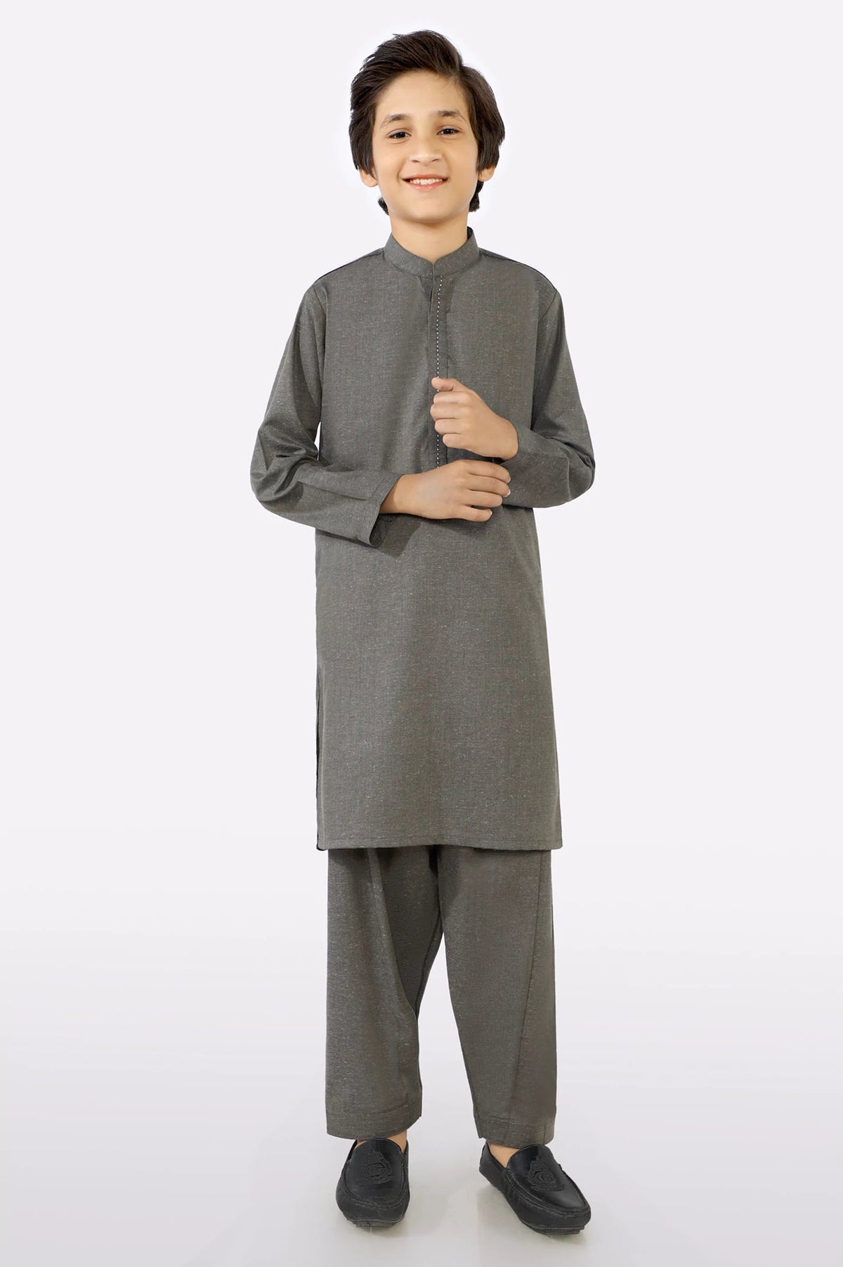 Dark Green Boys Kameez Shalwar
