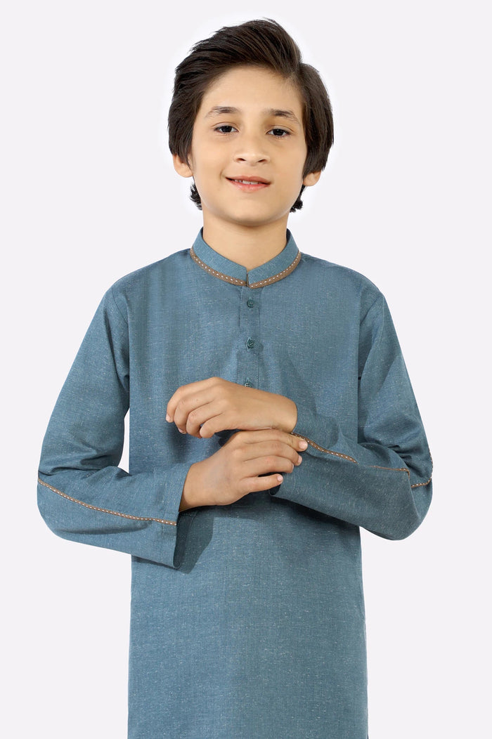 Green Boys Kameez Shalwar