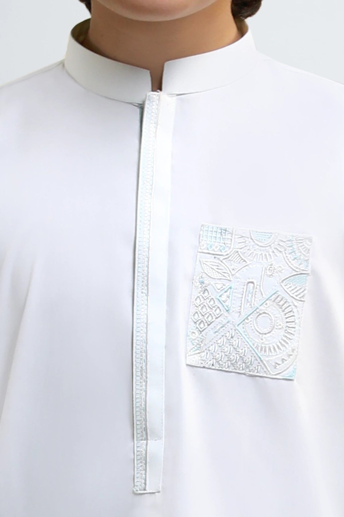 Off White Boys Kameez Shalwar