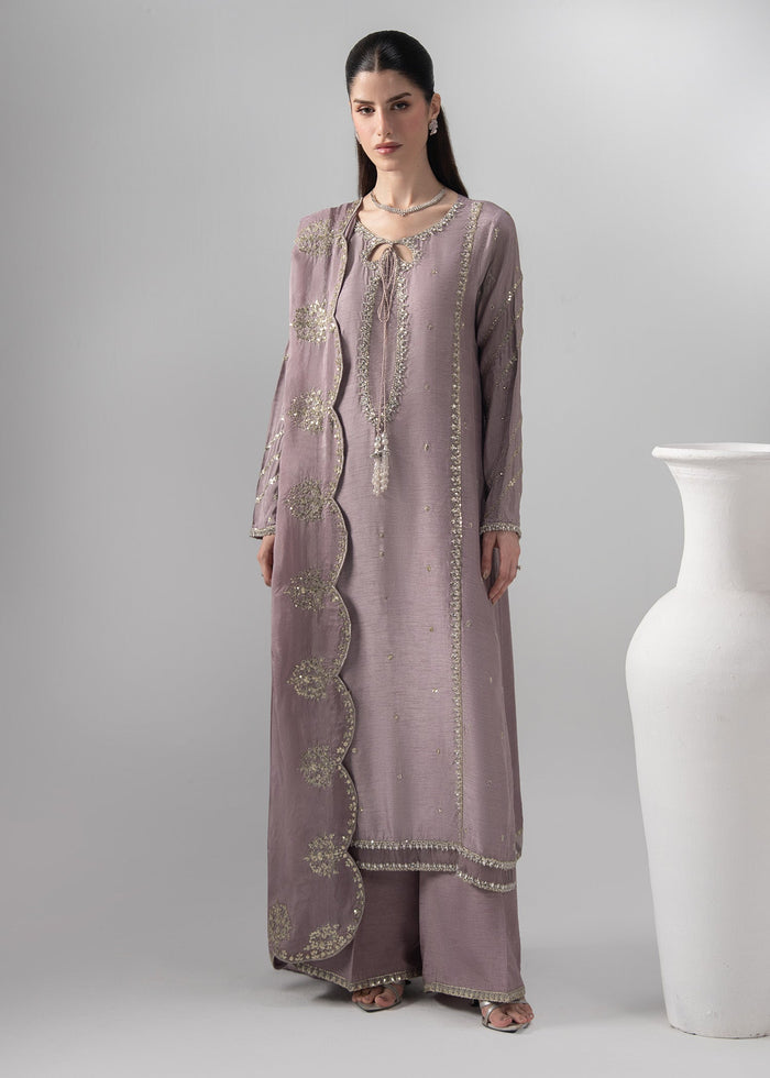2657B Embroidered 3 Piece