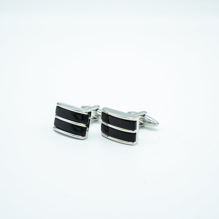 Onyx Bar Cufflinks