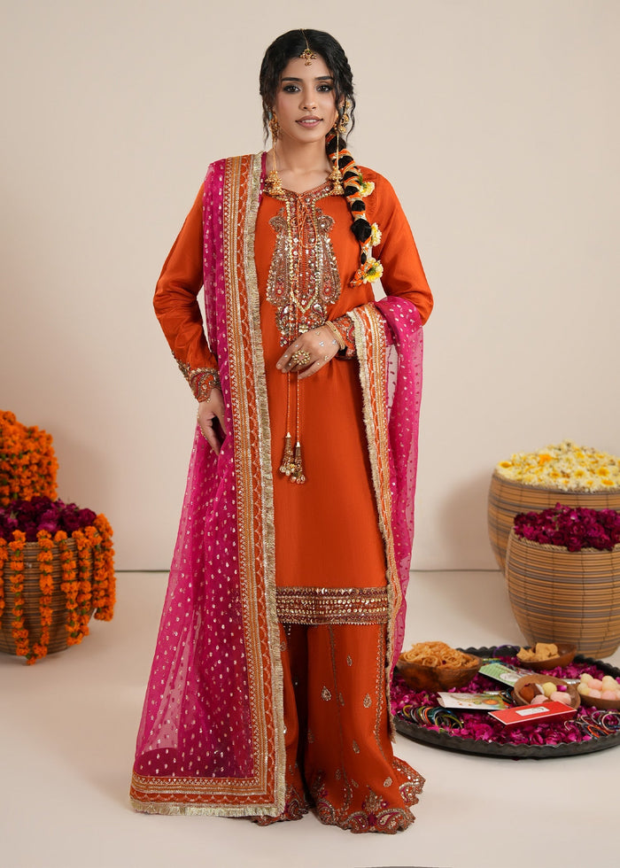 2608A Embroidered 3 Piece