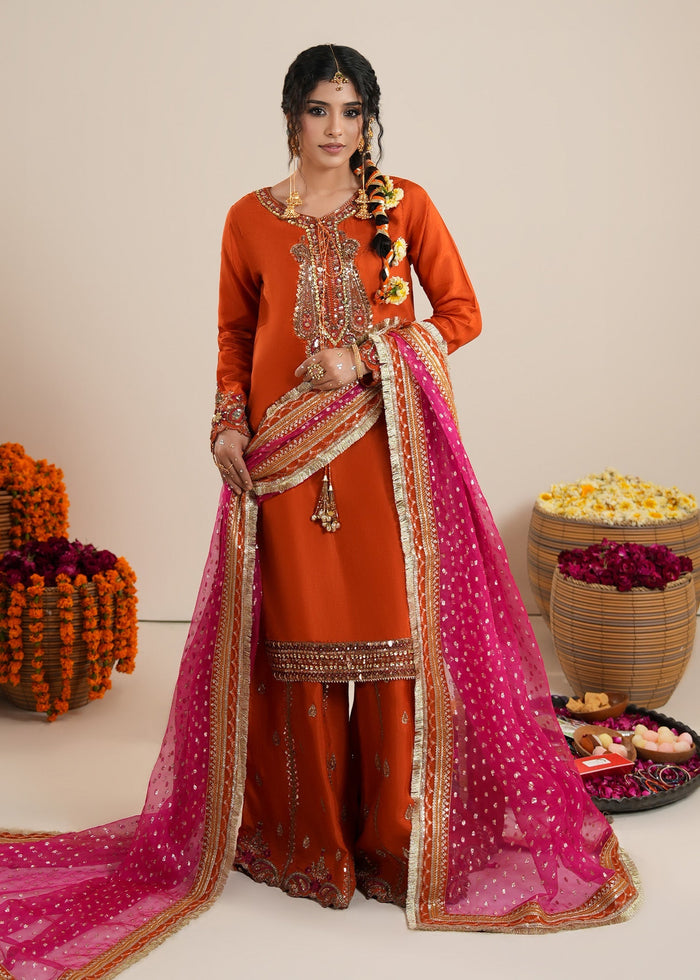 2608A Embroidered 3 Piece