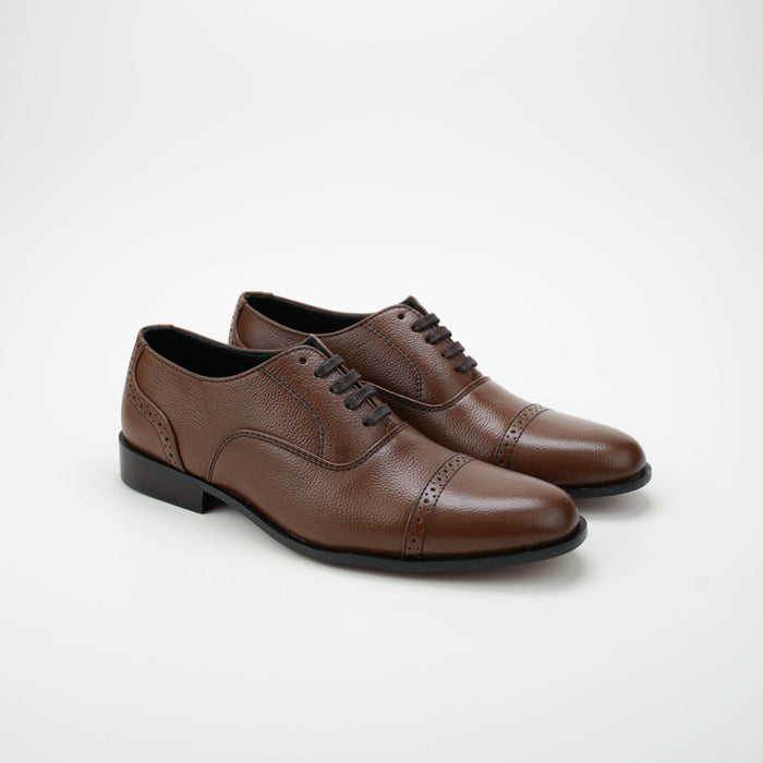 Tan Brown Mild Leather Shoes