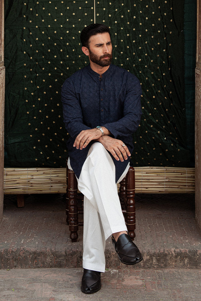 Blue Kurta