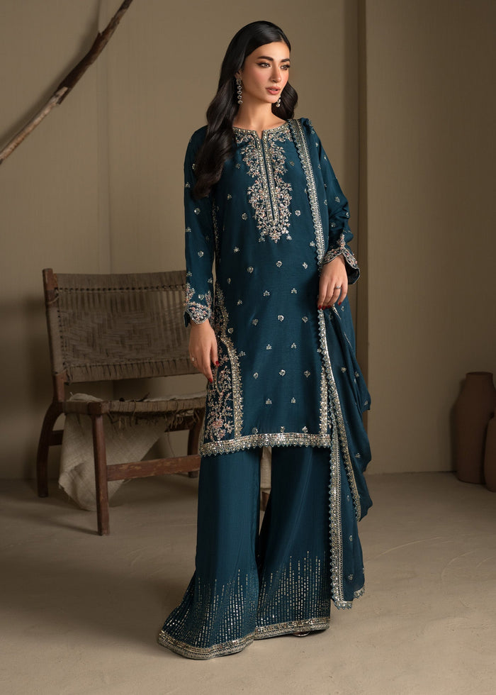 2624A Embroidered 3 Piece
