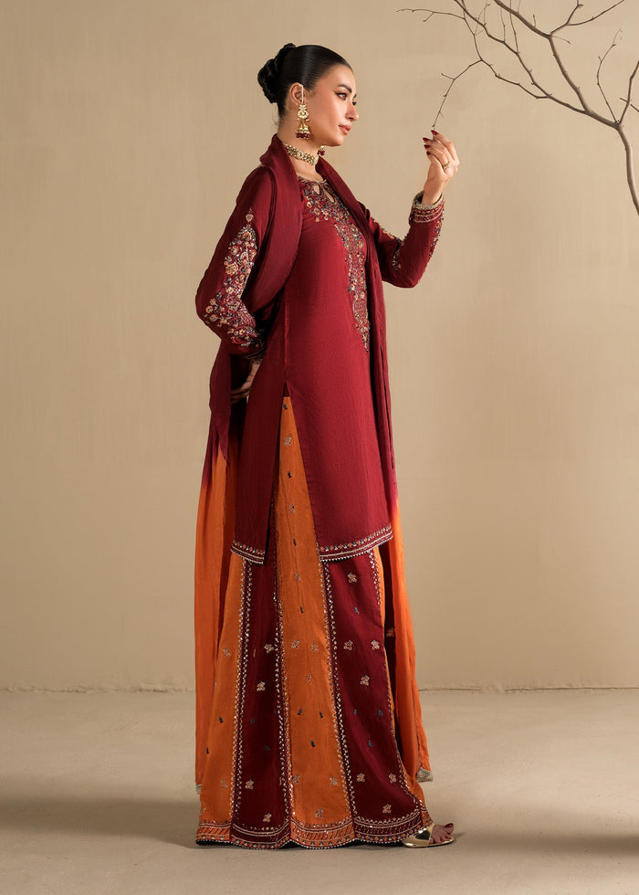 2622A Embroidered 3 Piece
