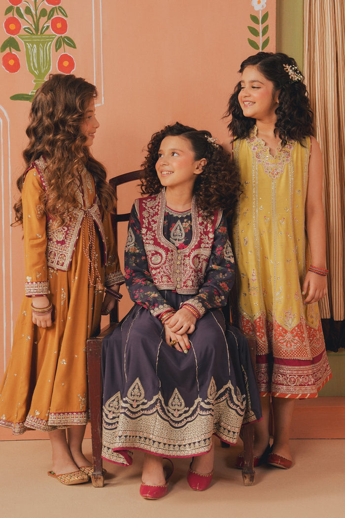 Deep Plum Embroidered Suit