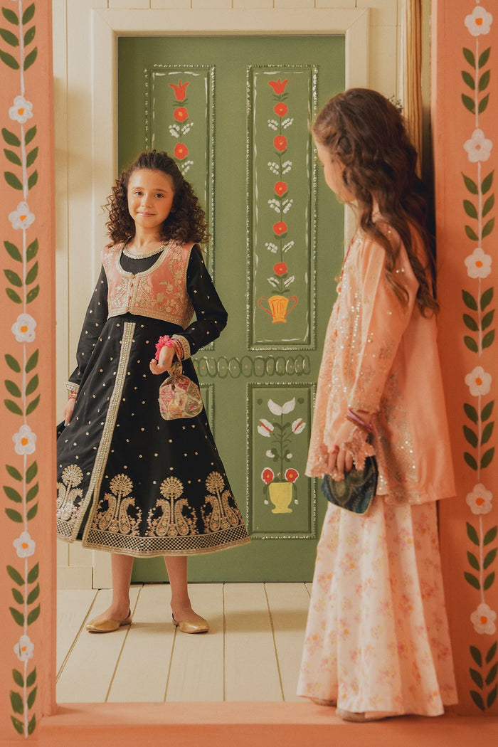 Black Embroidered Suit
