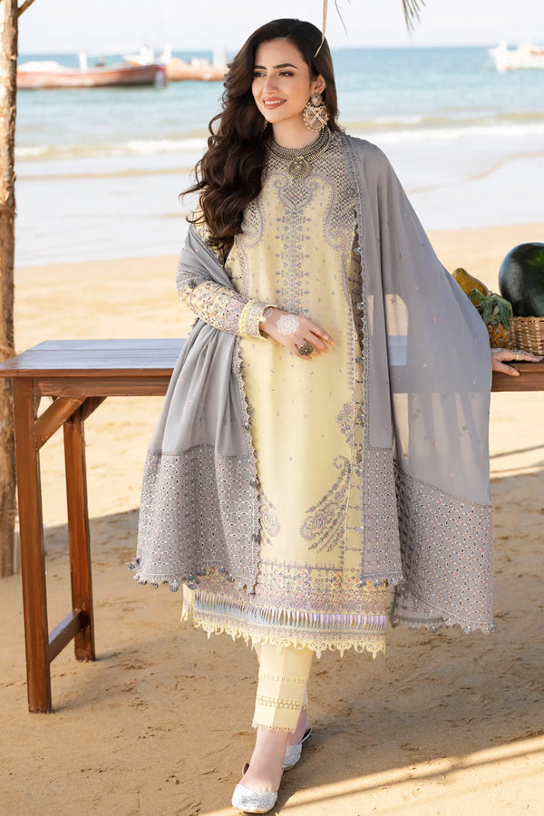 EMBROIDERED LUXURY LAWN SL23-D2