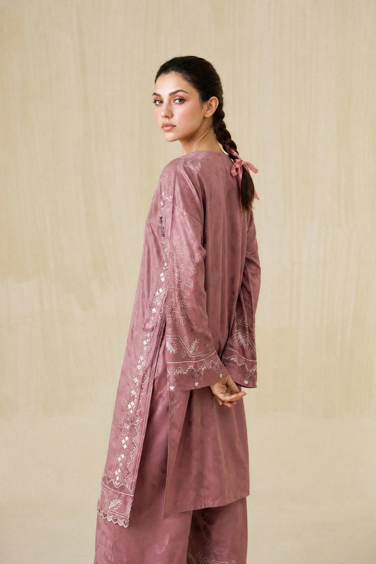 Embroidered 2 Piece Suit E9304