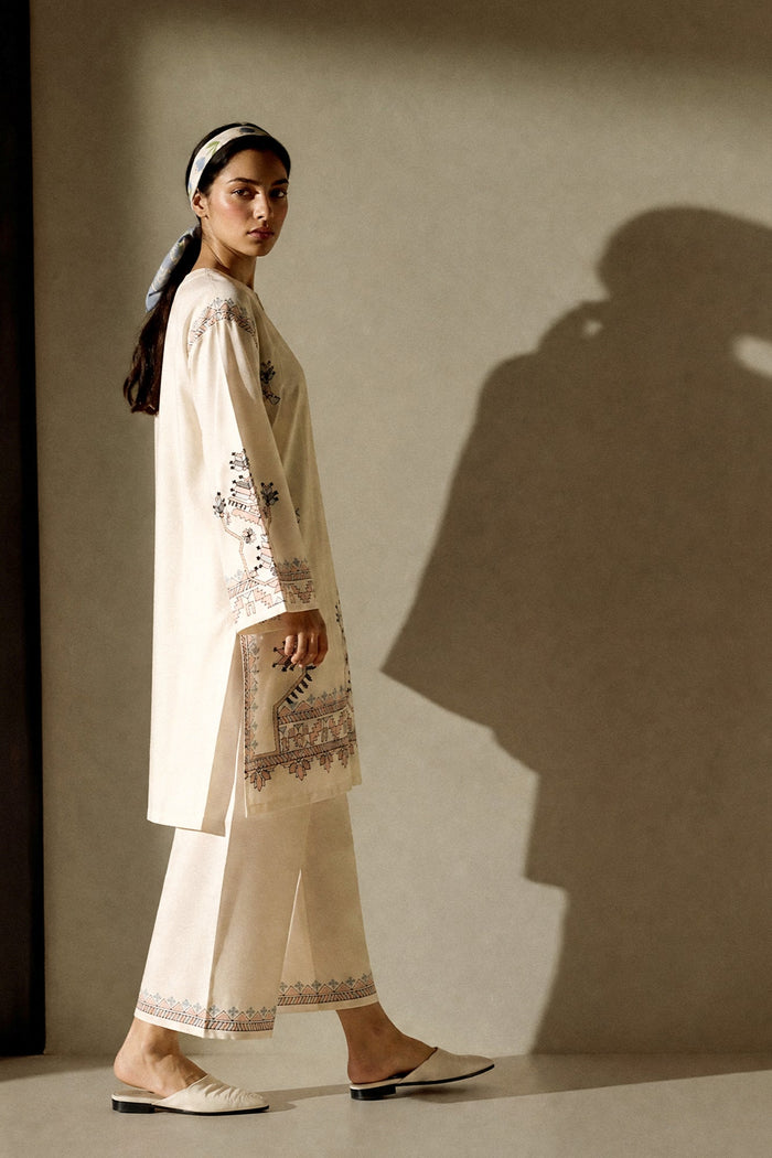 Embroidered 2 Piece Suit E9328
