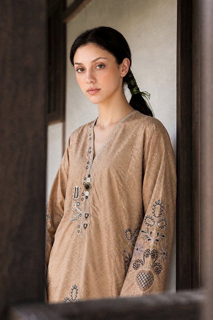 Embroidered 2 Piece Suit E9354