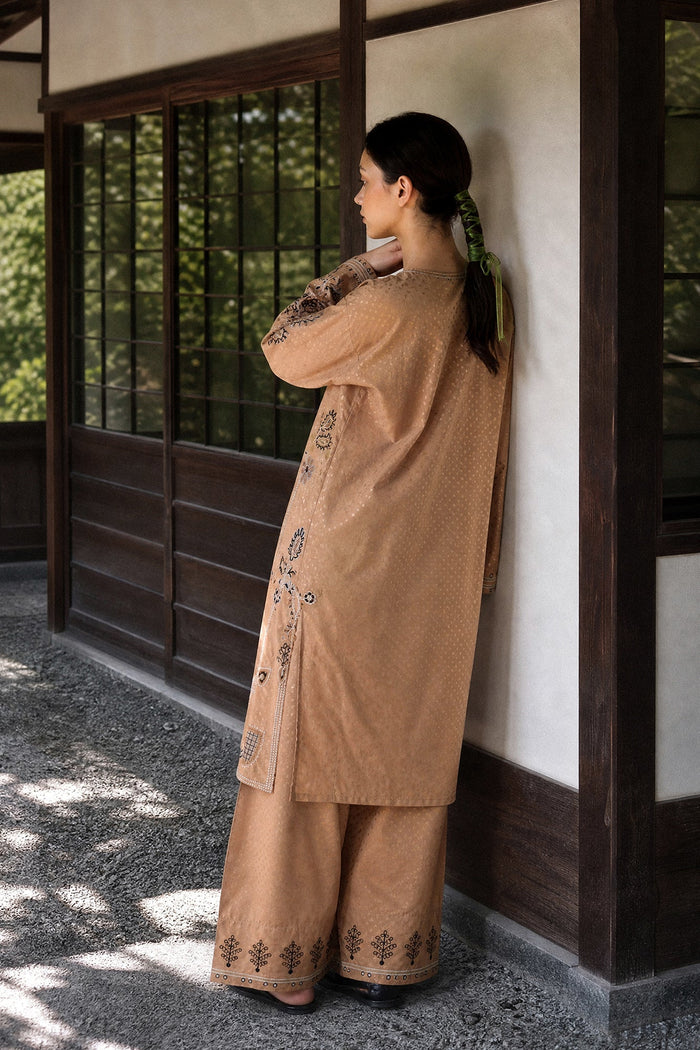 Embroidered 2 Piece Suit E9354