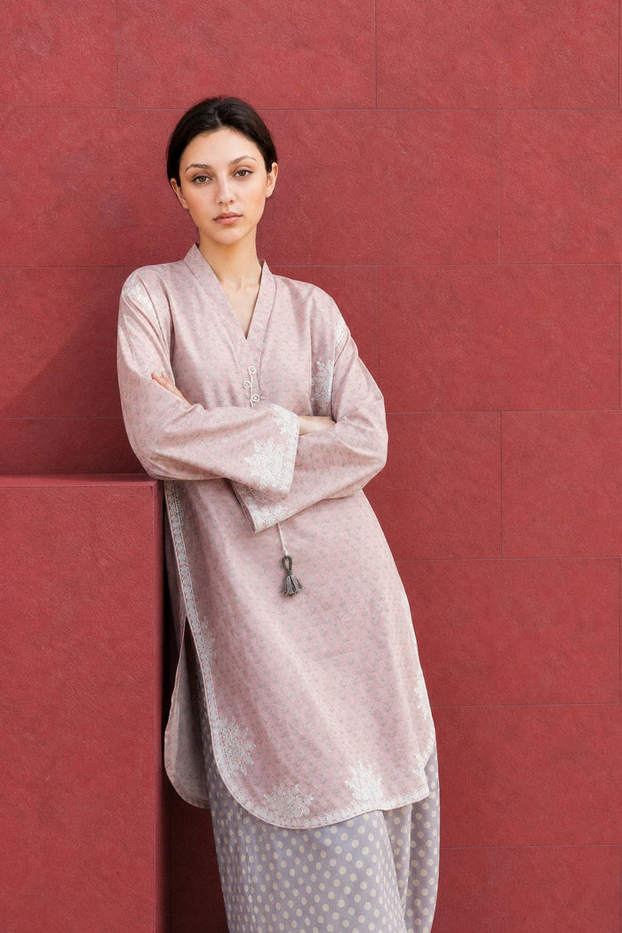 Embroidered 2 Piece Suit E9358
