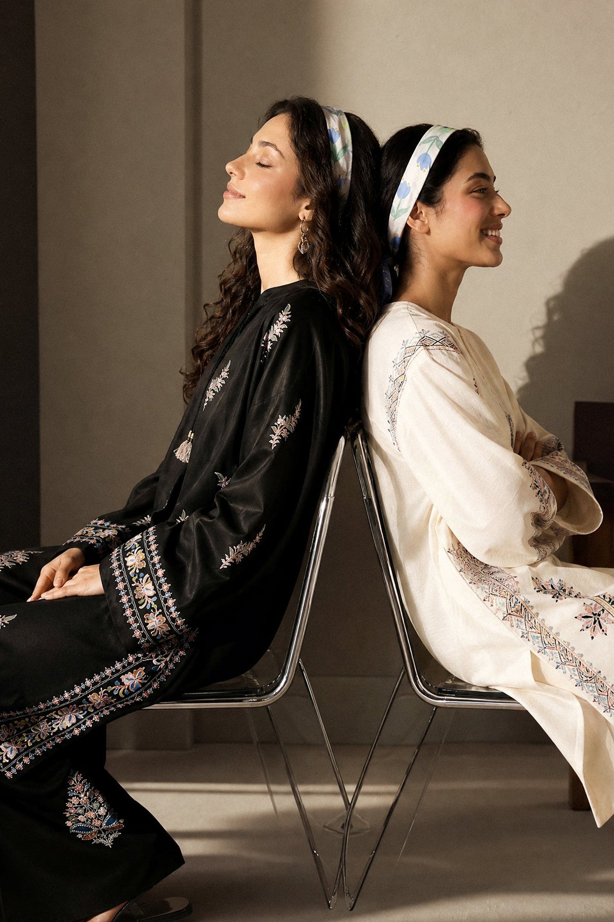 Embroidered 2 Piece Suit E9361