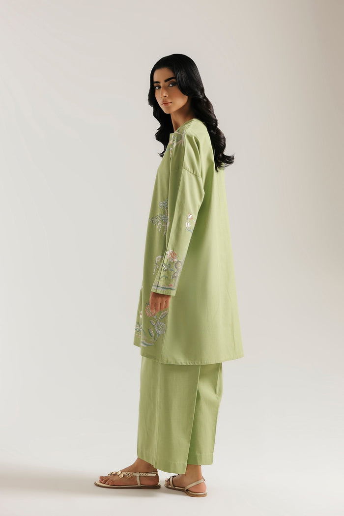 Embroidered 2 Piece Suit E9501