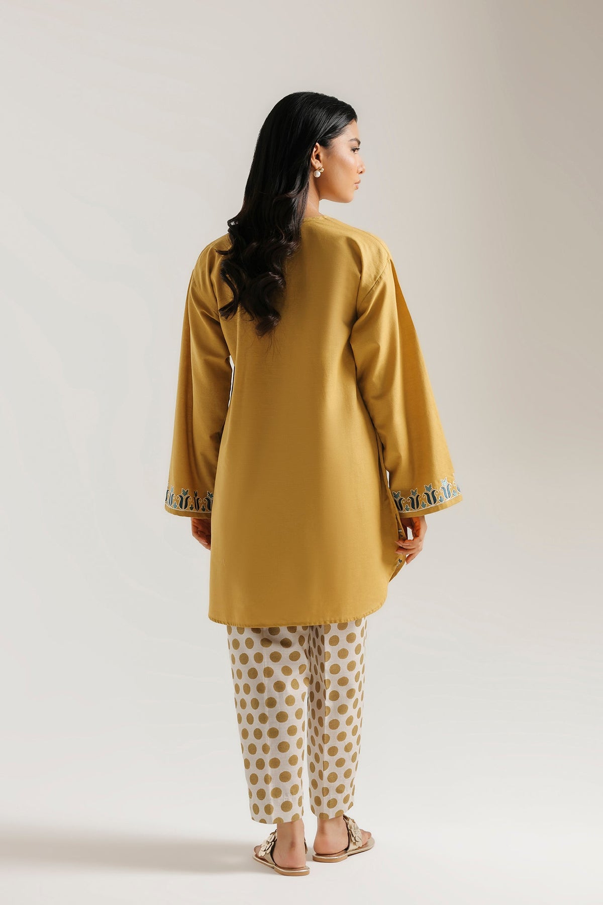 Embroidered 2 Piece Suit E9545
