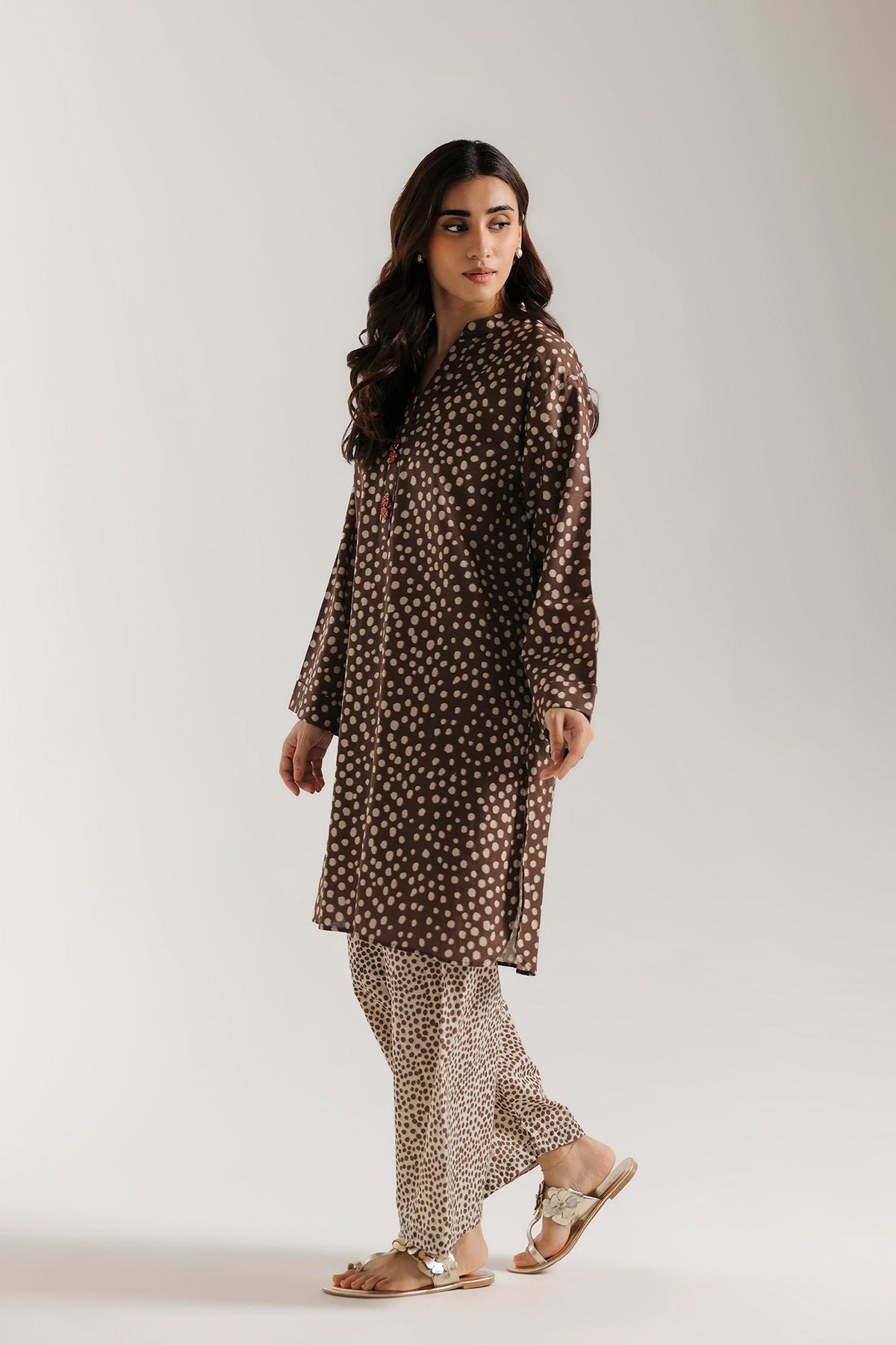 Printed 2 Piece Suit E9798