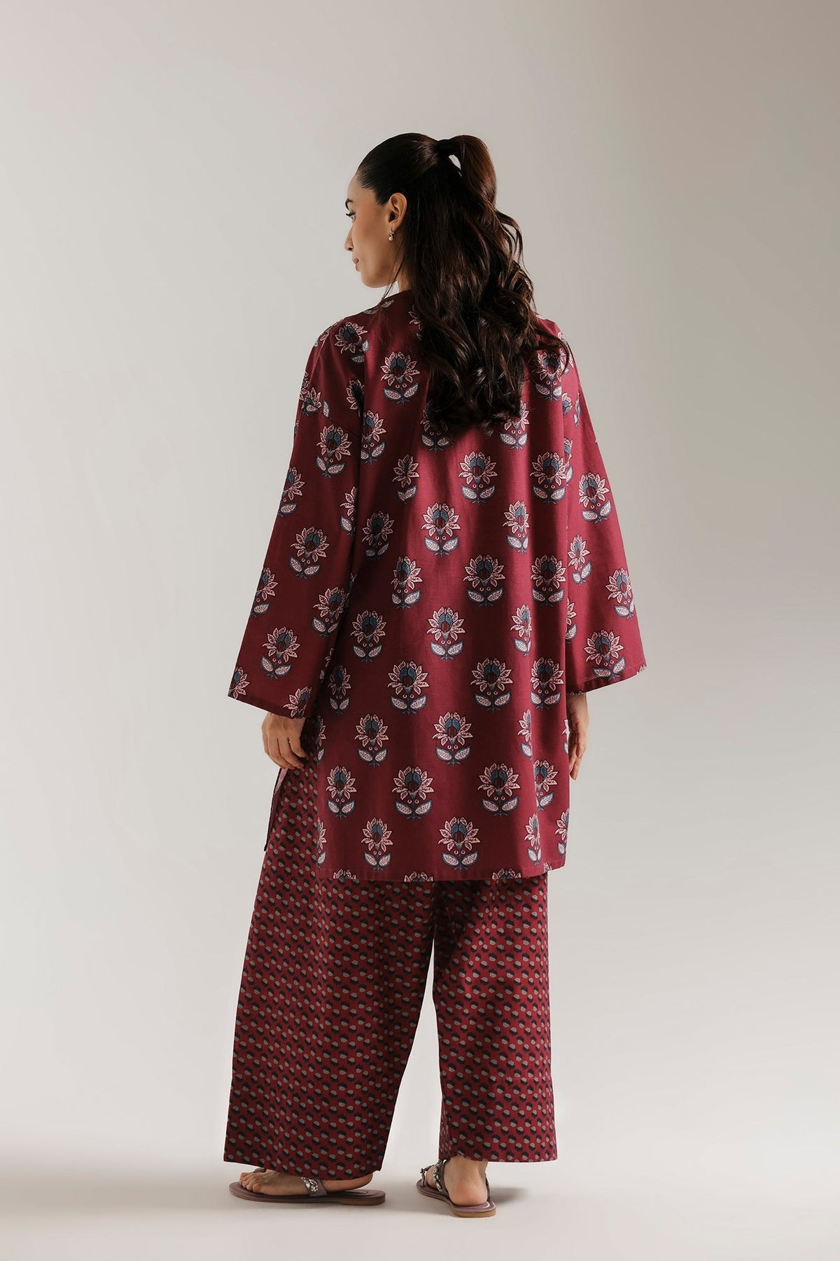 Embroidered 2 Piece Suit E9802