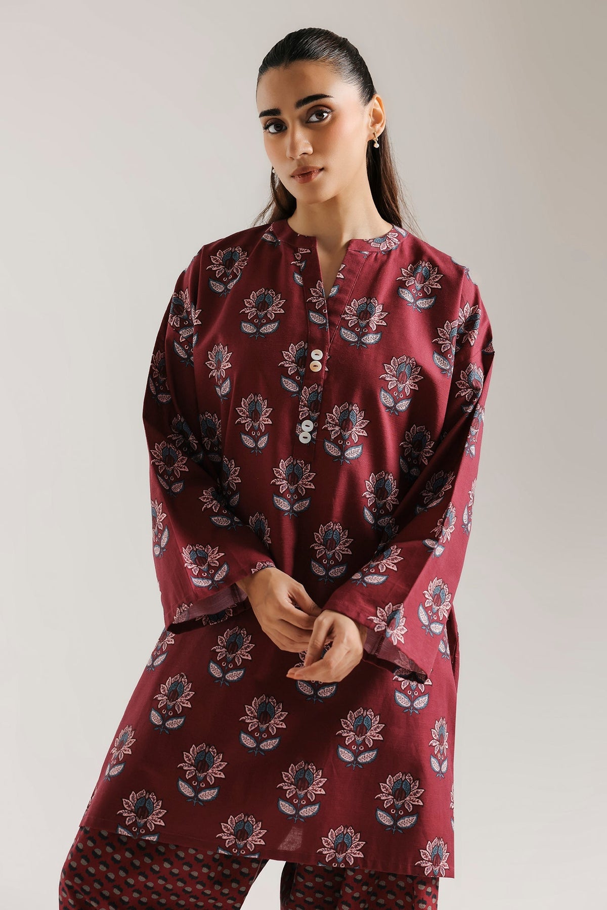 Embroidered 2 Piece Suit E9802
