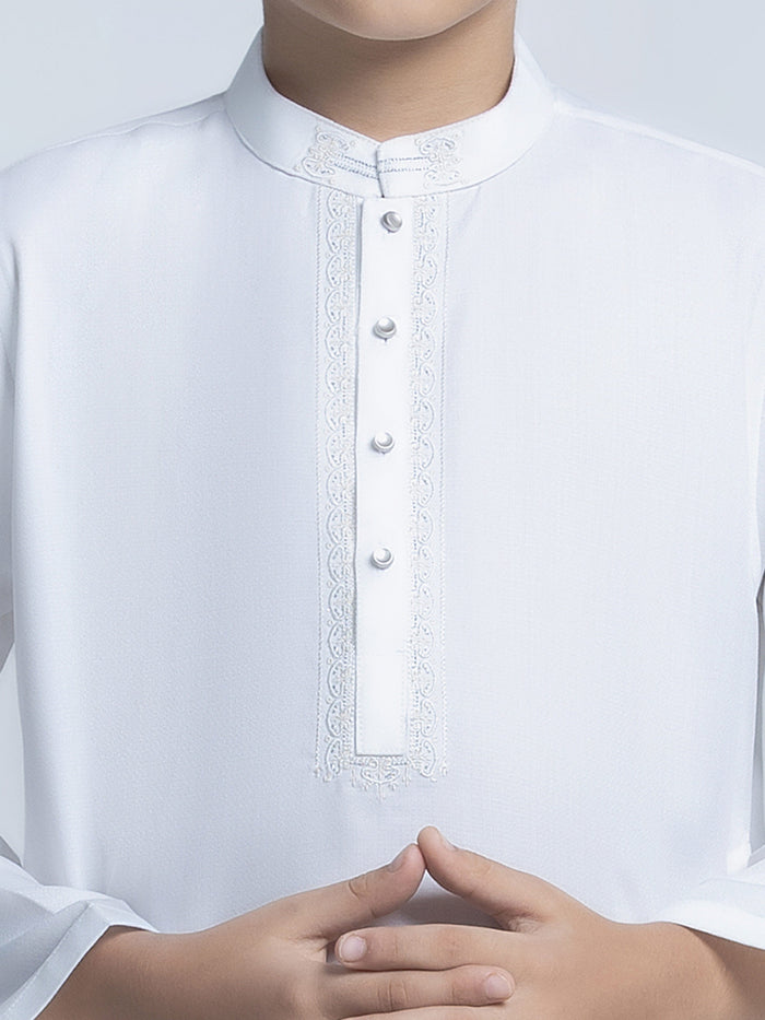 Embroidered Dobby Shalwar Kameez