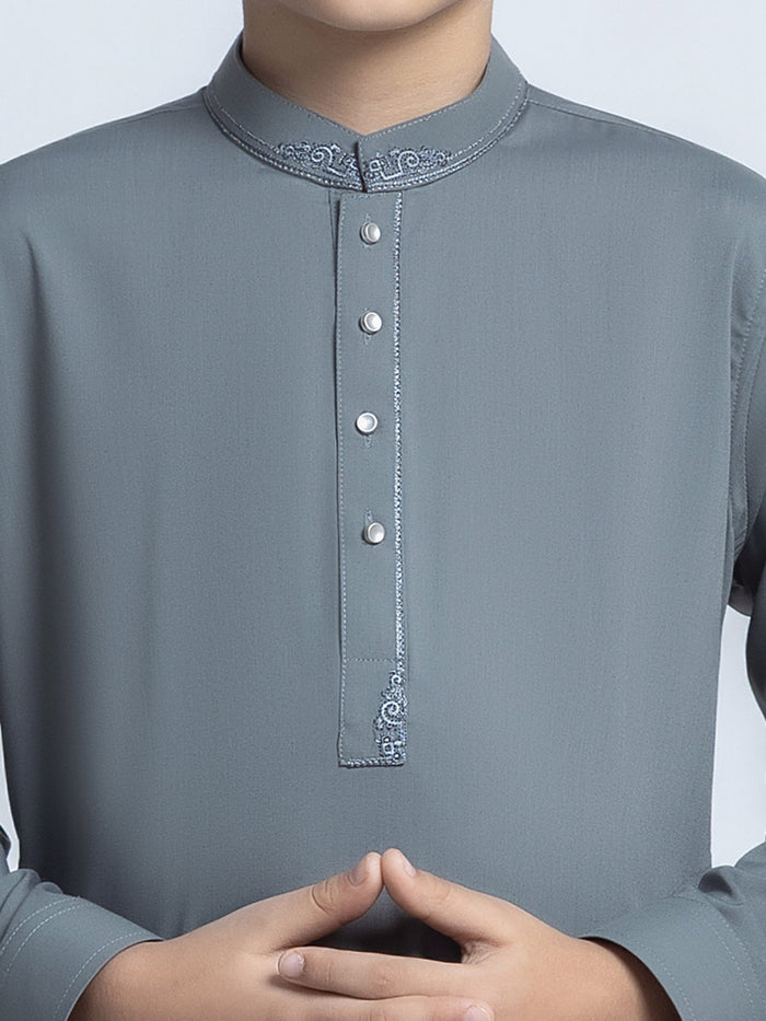Embroidered Blended Shalwar Kameez