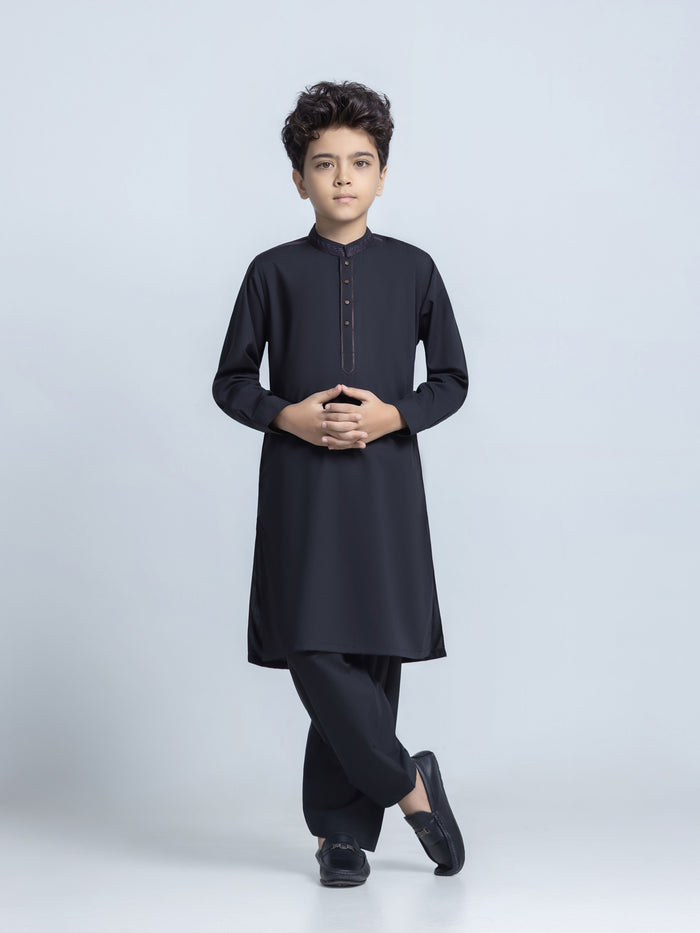 Embroidered Blended Shalwar Kameez
