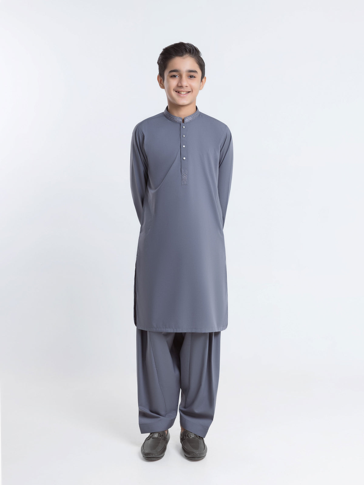 Embroidered Blended Shalwar Kameez - Ebtks6-4130