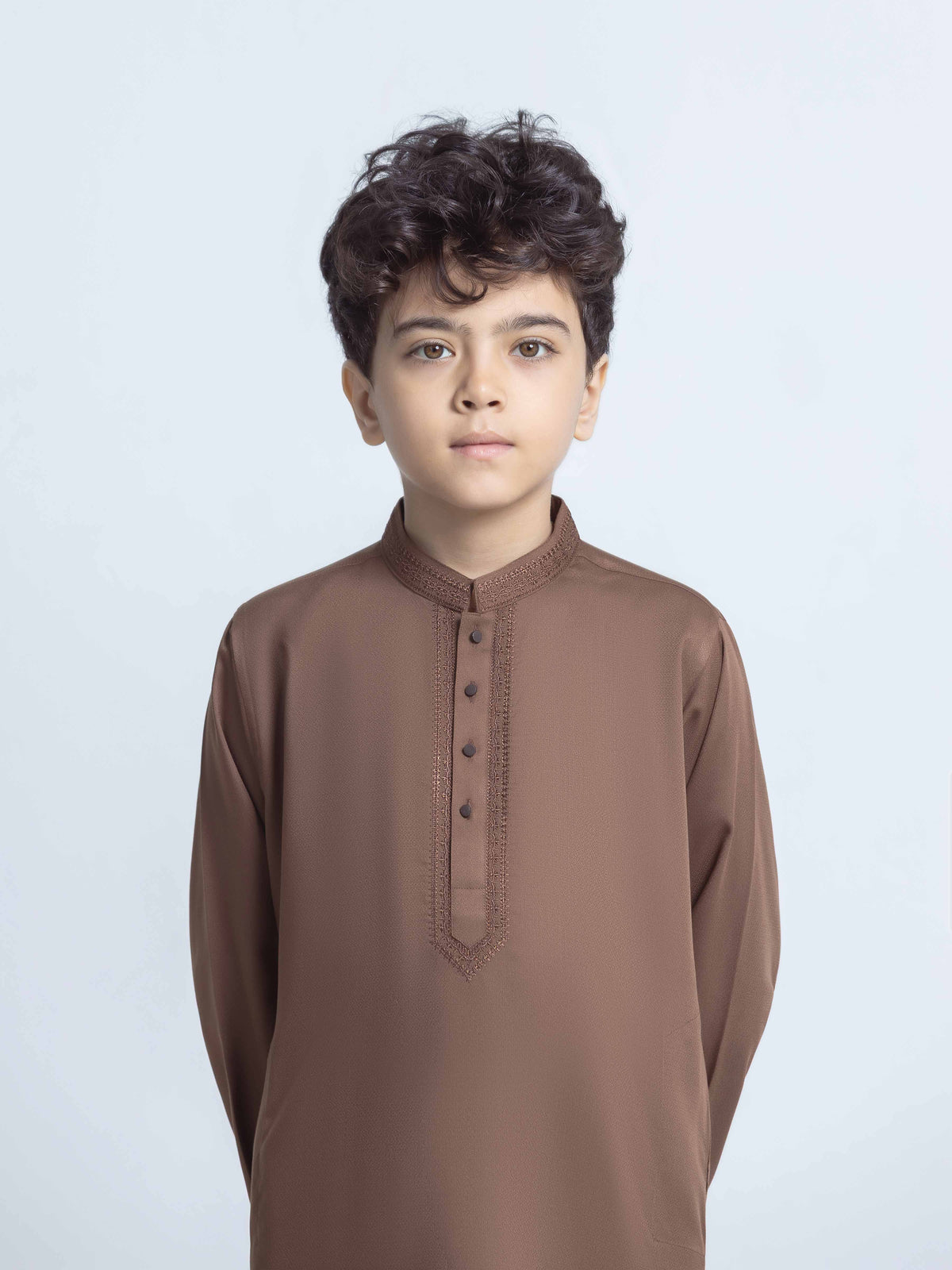 Embroidered Dobby Shalwar Kameez - Ebtks6-4131