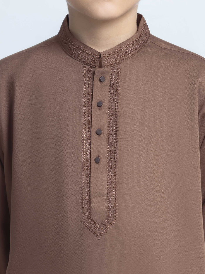 Embroidered Dobby Shalwar Kameez