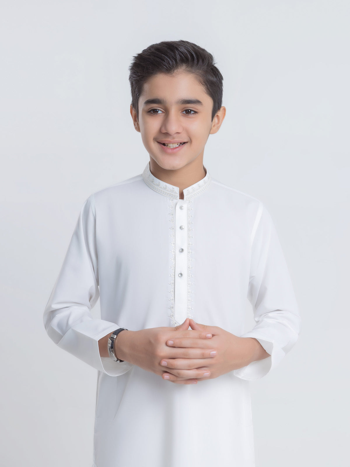Embroidered Blended Shalwar Kameez - Ebtks6-4133