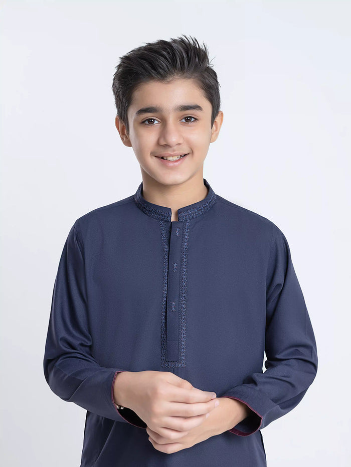 Embroidered Dobby Shalwar Kameez