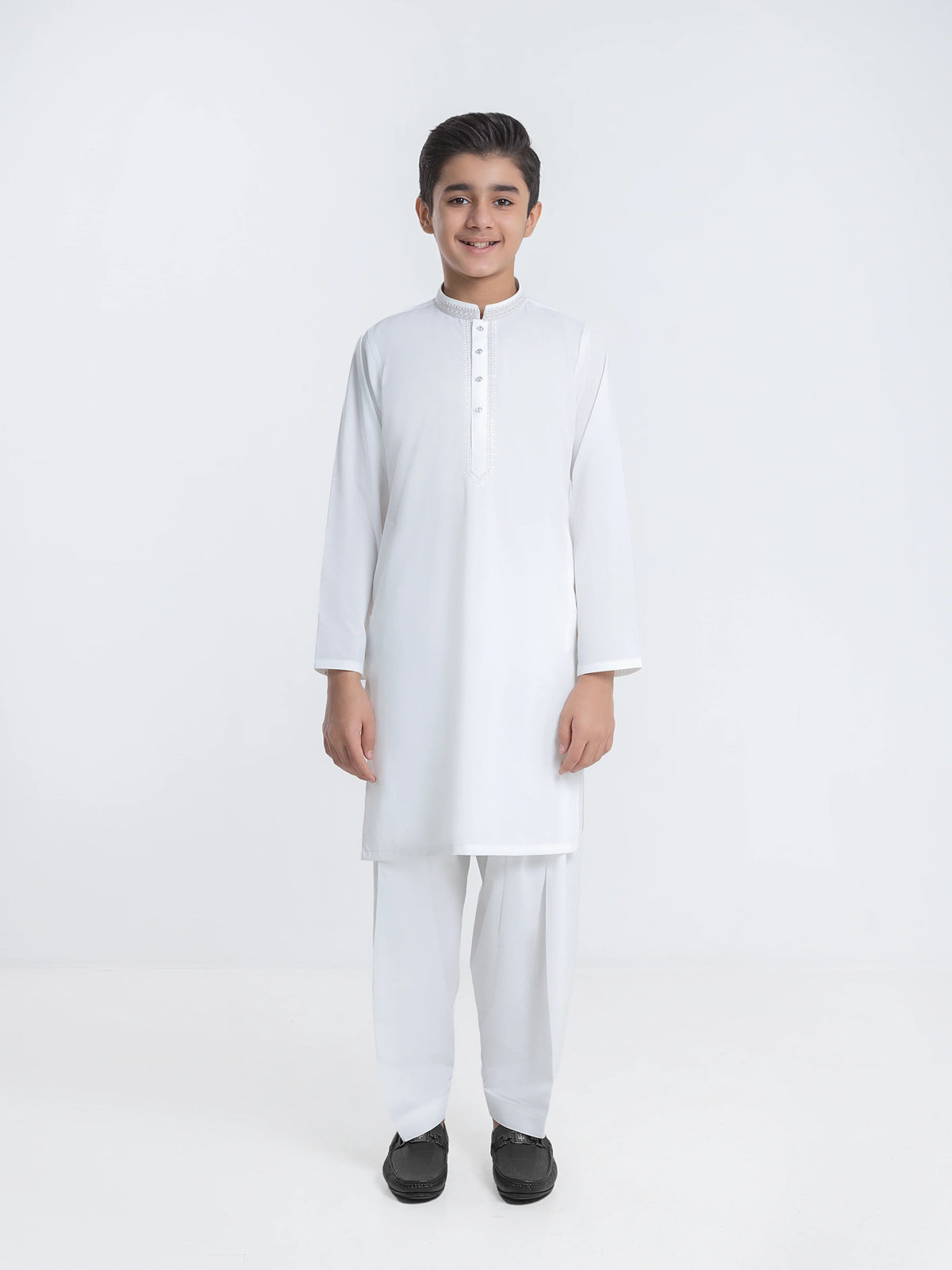 Embroidered Blended Shalwar Kameez - Ebtks6-4136