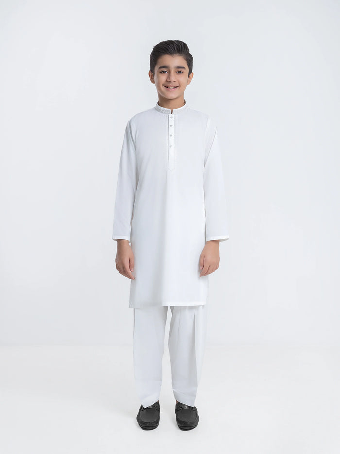 Embroidered Blended Shalwar Kameez