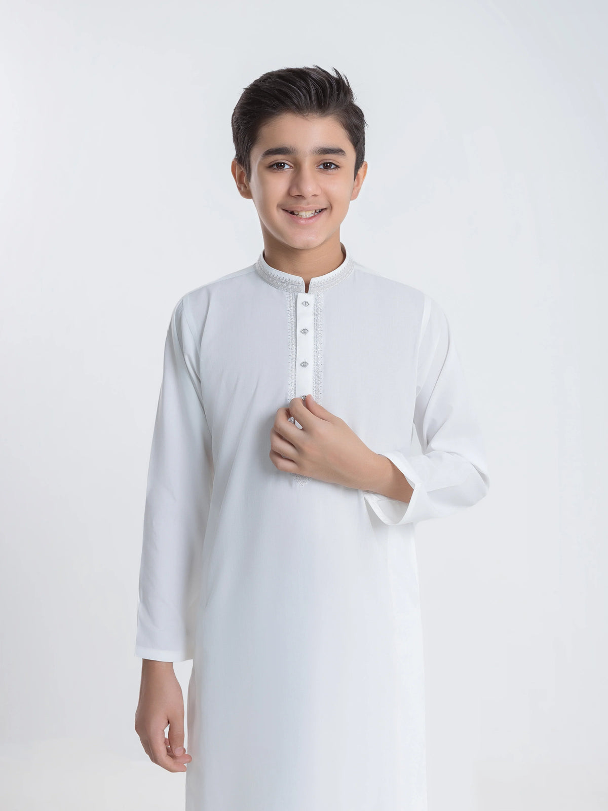 Embroidered Blended Shalwar Kameez - Ebtks6-4136