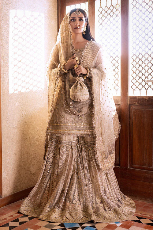 green emerald velvet dress Buy Latest Premium White Pakistani Wedding Dress Online 2021  Nameera by  Farooq