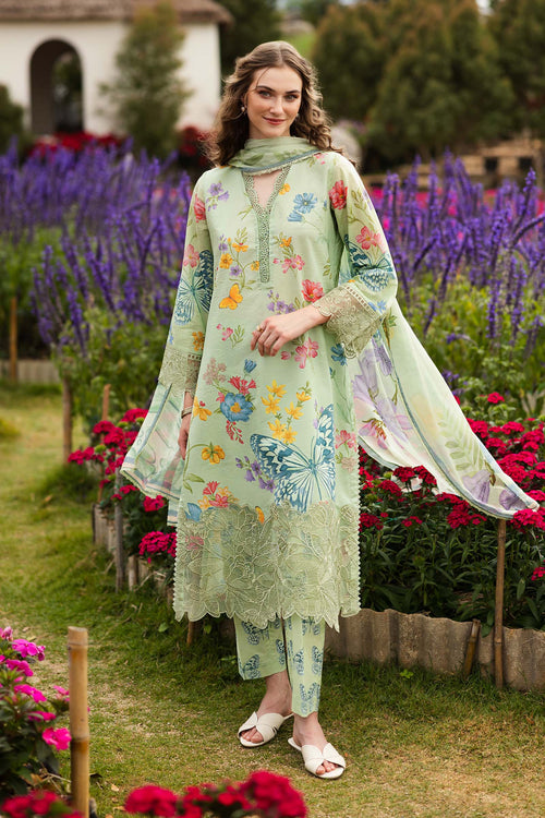 3 Piece Embroidered Lawn Suit DW-EF26-31