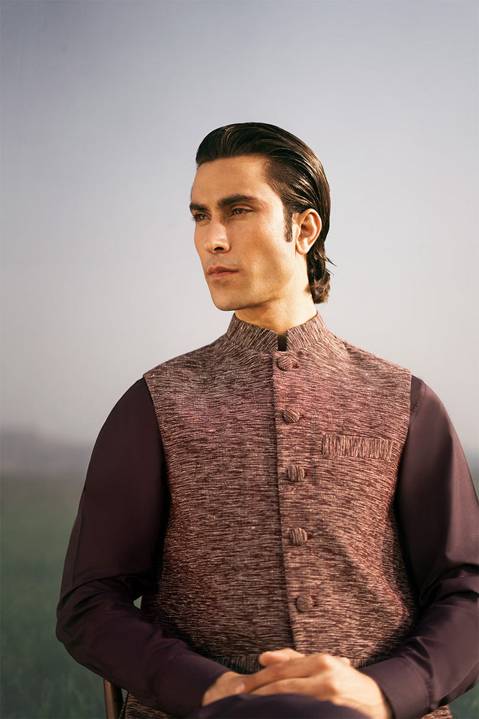 Plum Waistcoat