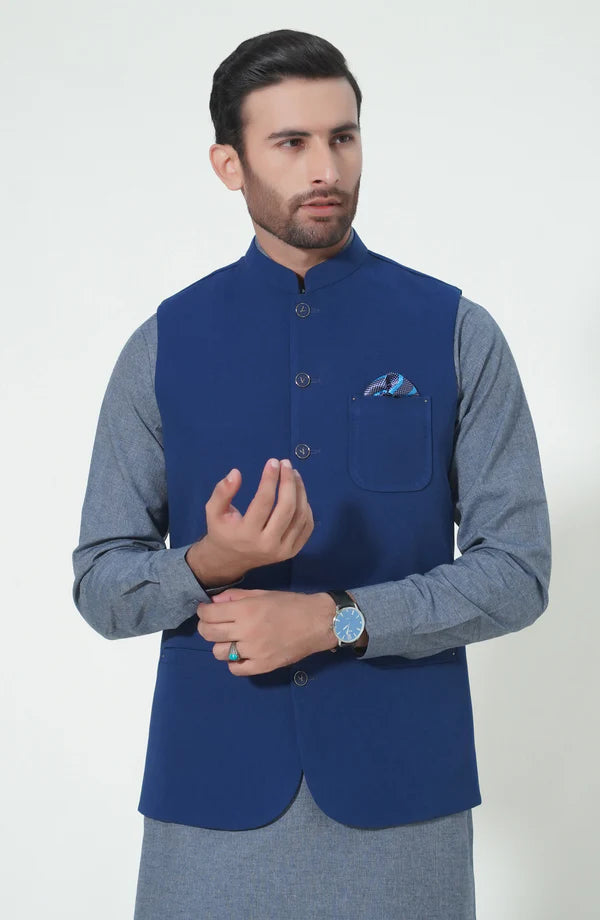 Fancy Waistcoat - Blue