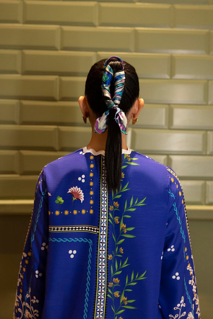 Multi Embroidered Khaddar Shirt