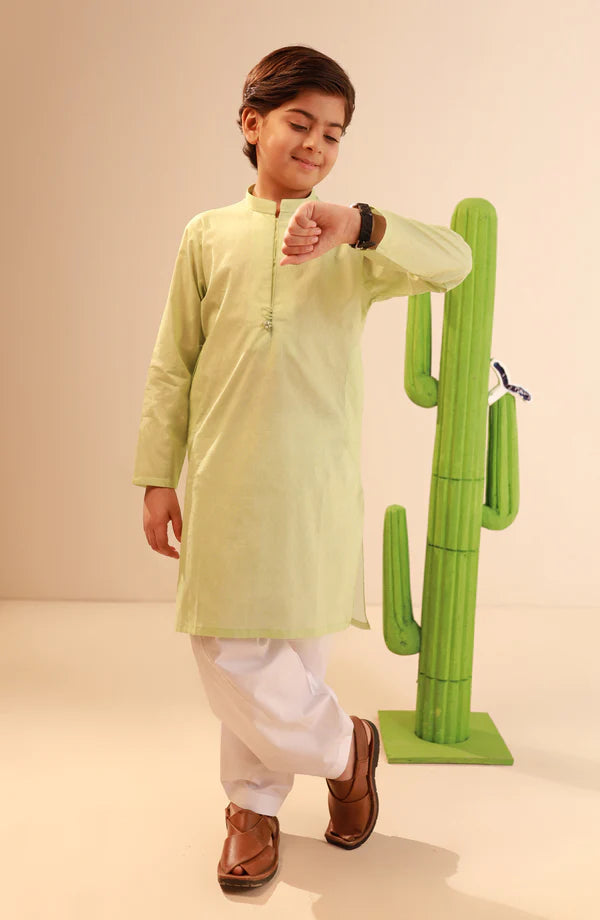 Light Green Digital kurta