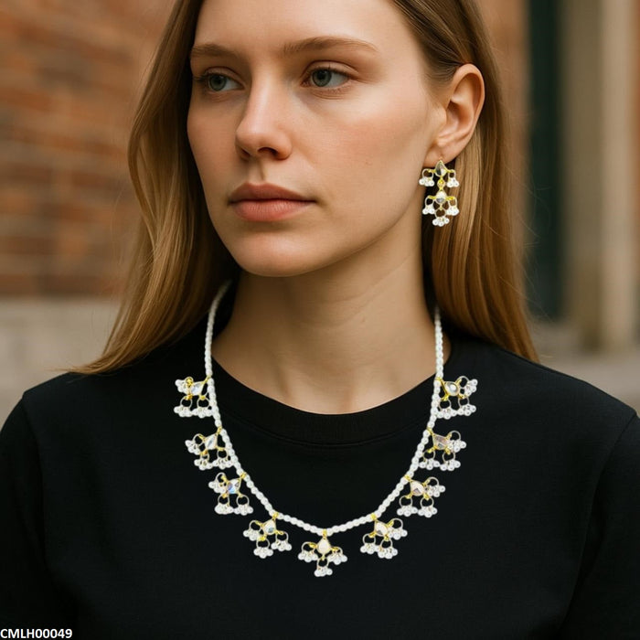 Tear Pearl Drop Mala Set