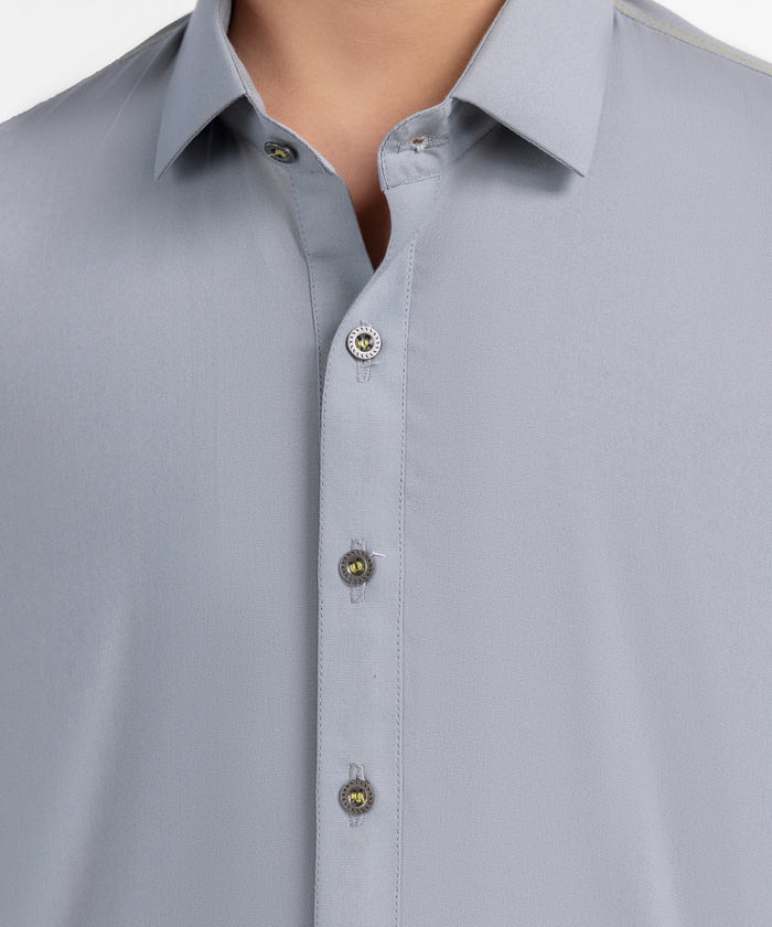 Grey Casual Kameez Shalwar