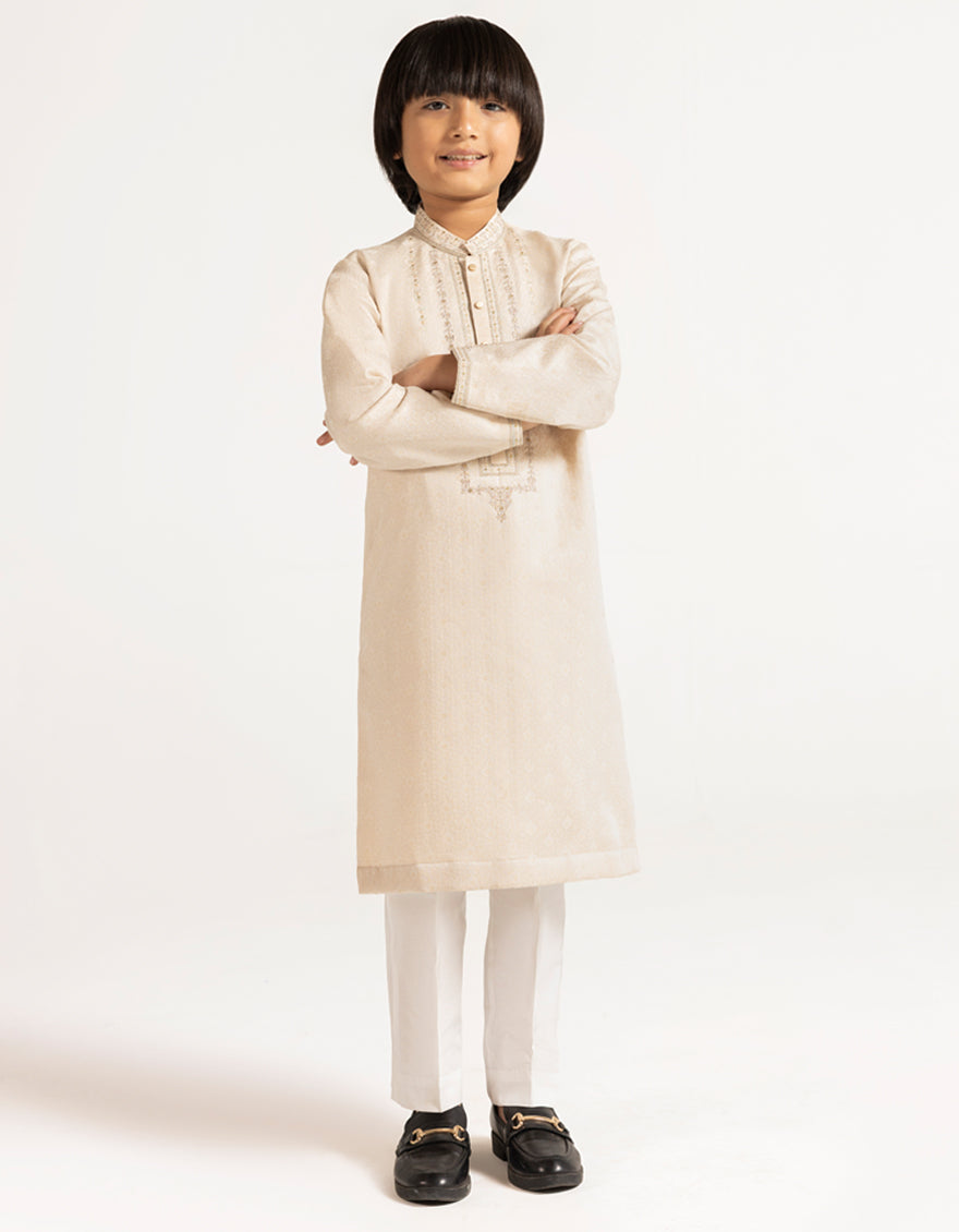 Ivory Boys Formal Kurta