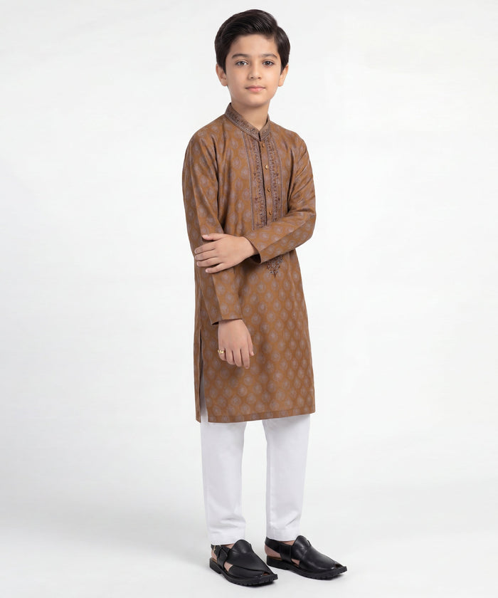 Ochre Boys Formal Kurta