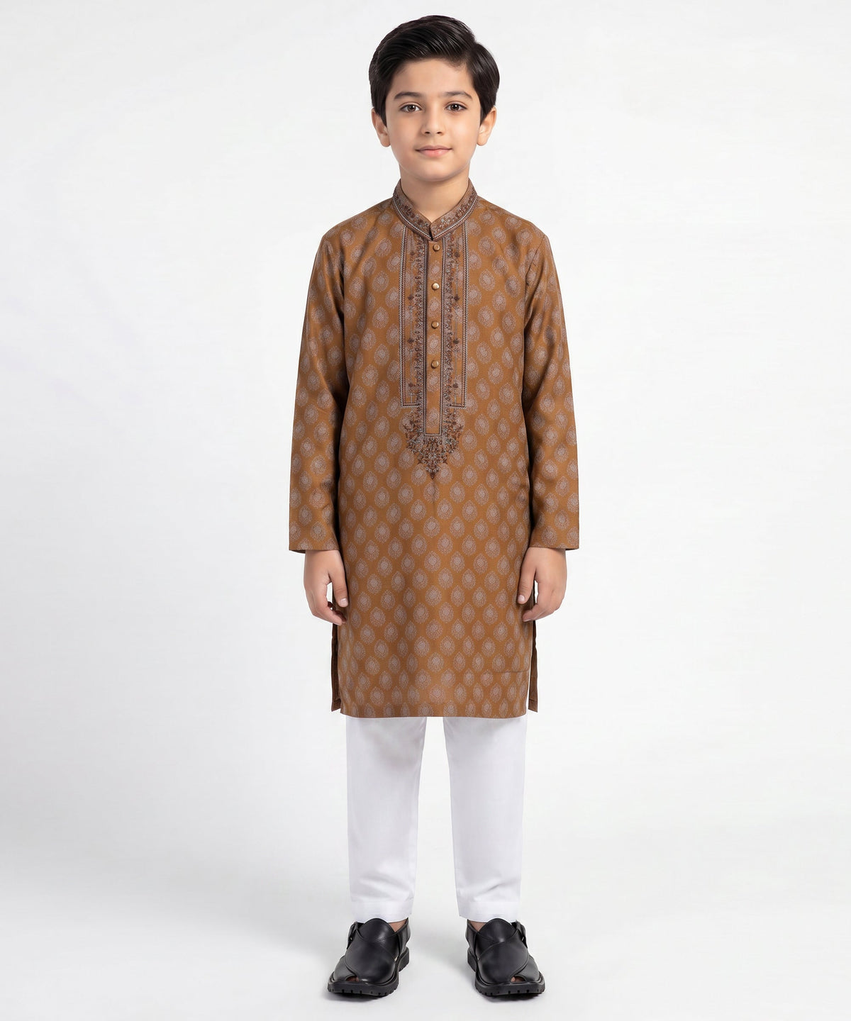 Ochre Boys Formal Kurta