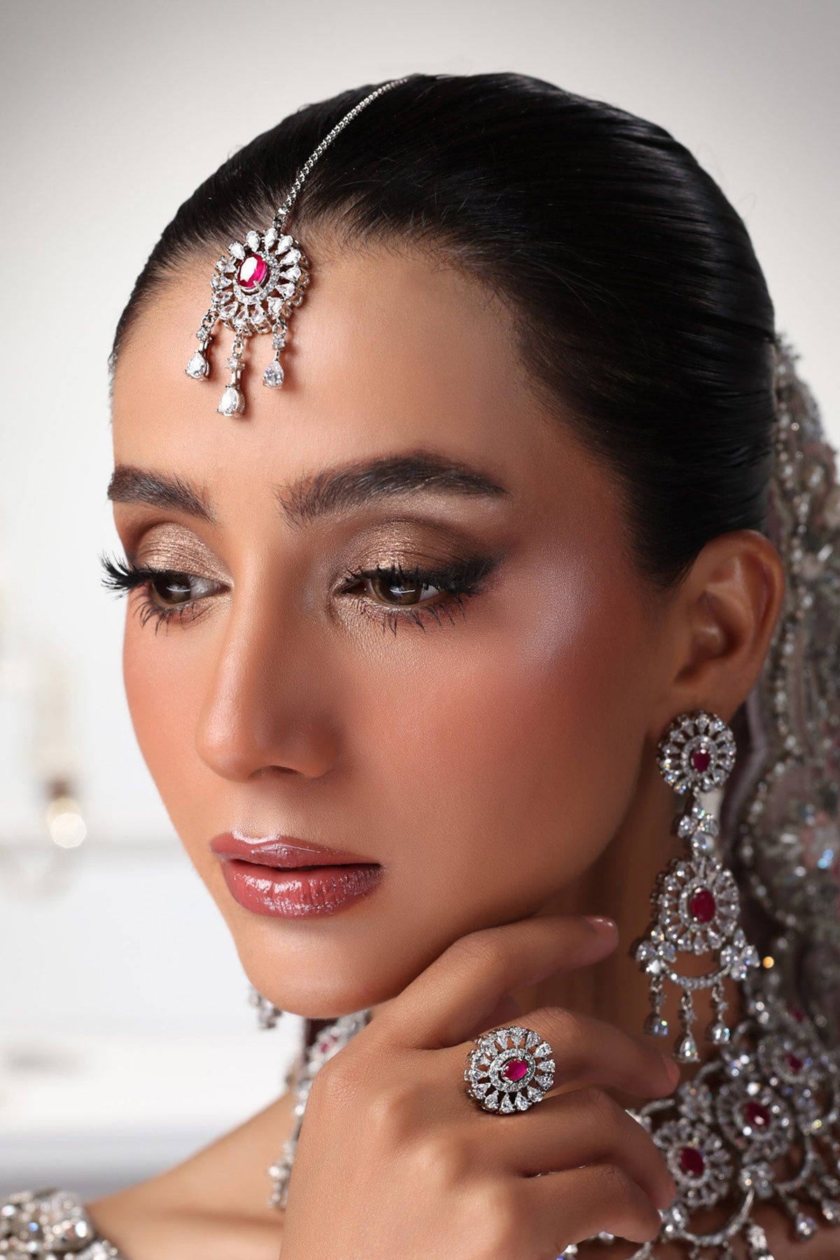 Sahiba Tikka Pink